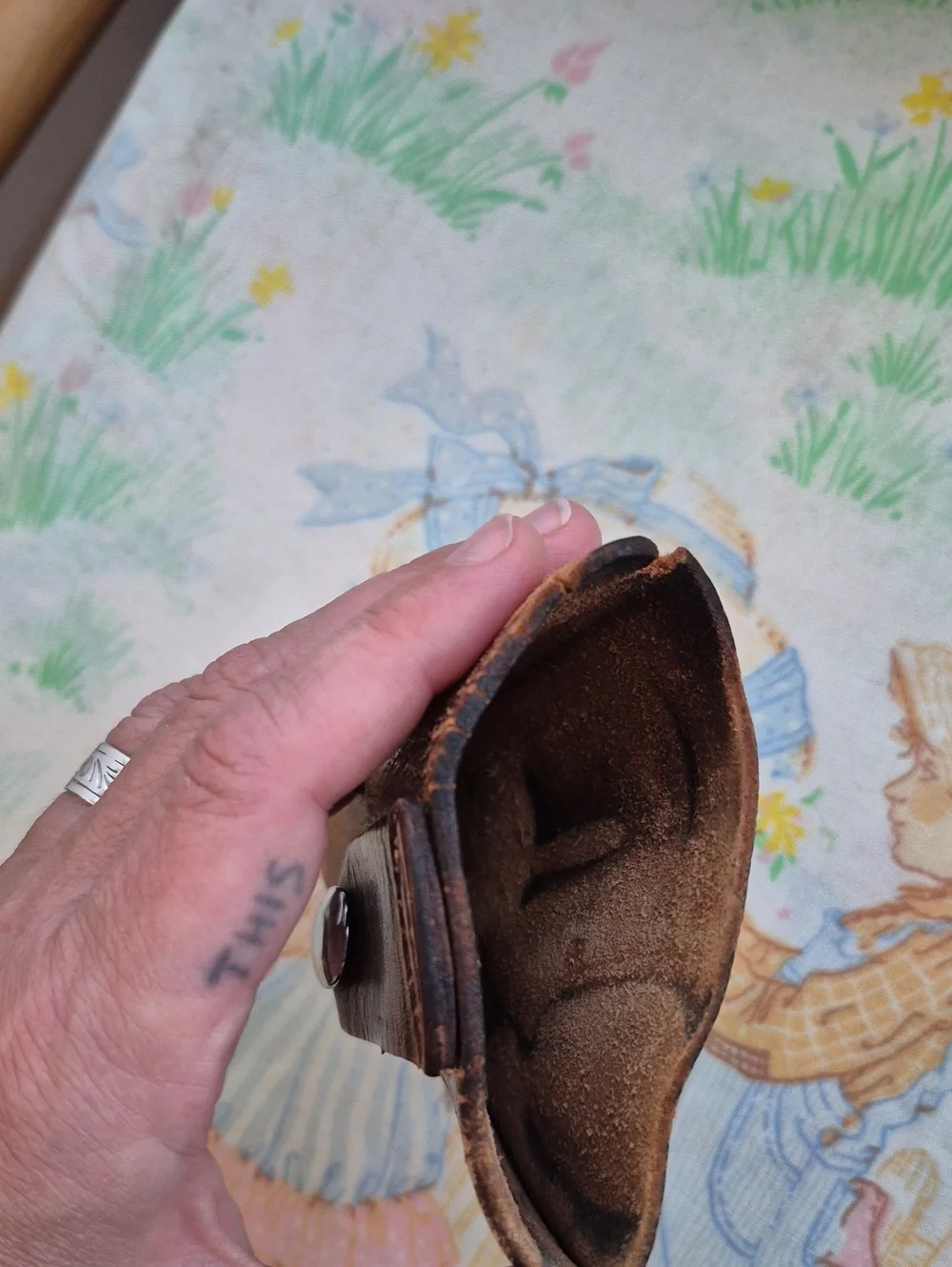 🌙Vintage Leather Holster Bucheimer Clark Left Hand LH 74 421 Brown OWB👉